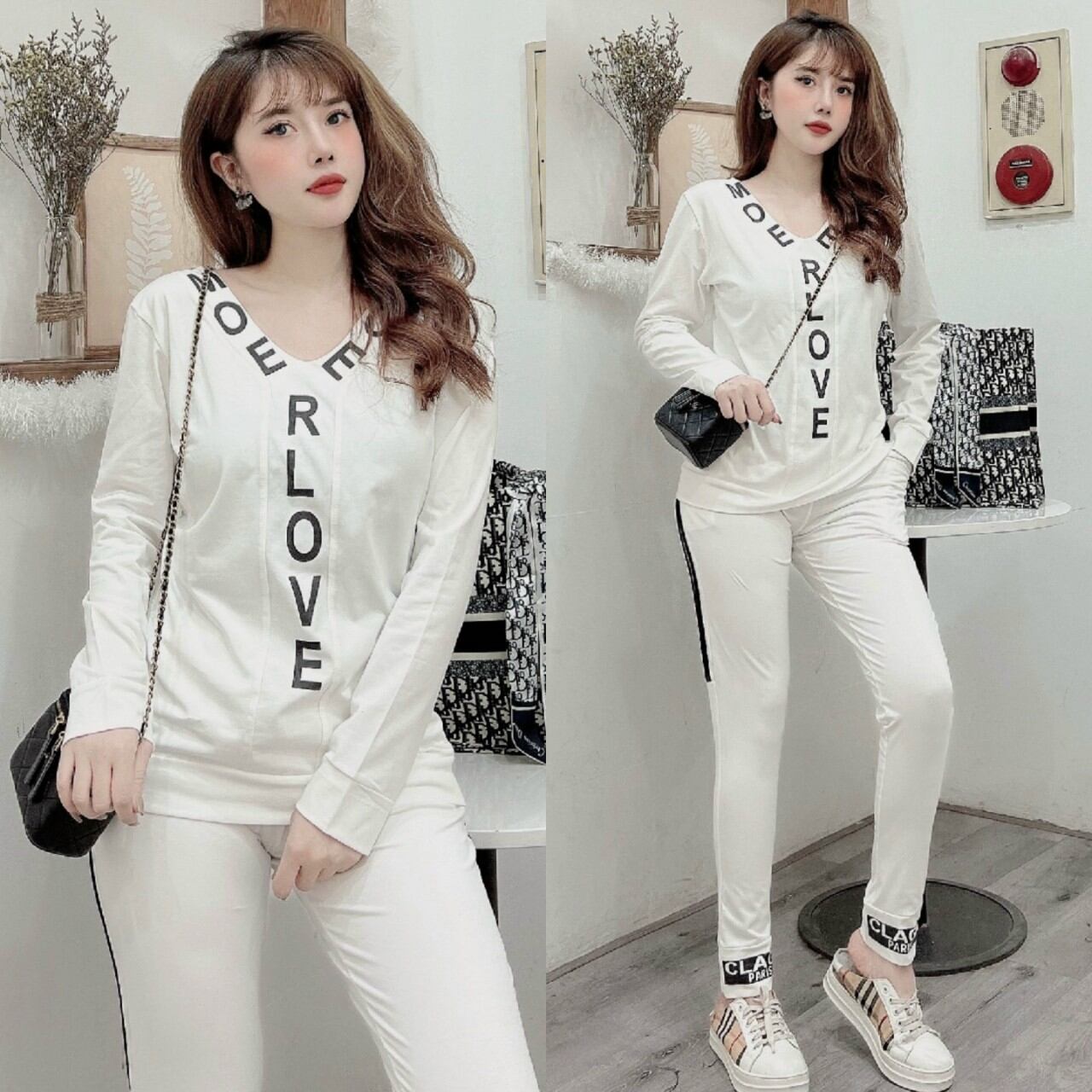 Đồ bộ thể thao thu đông cao cấp