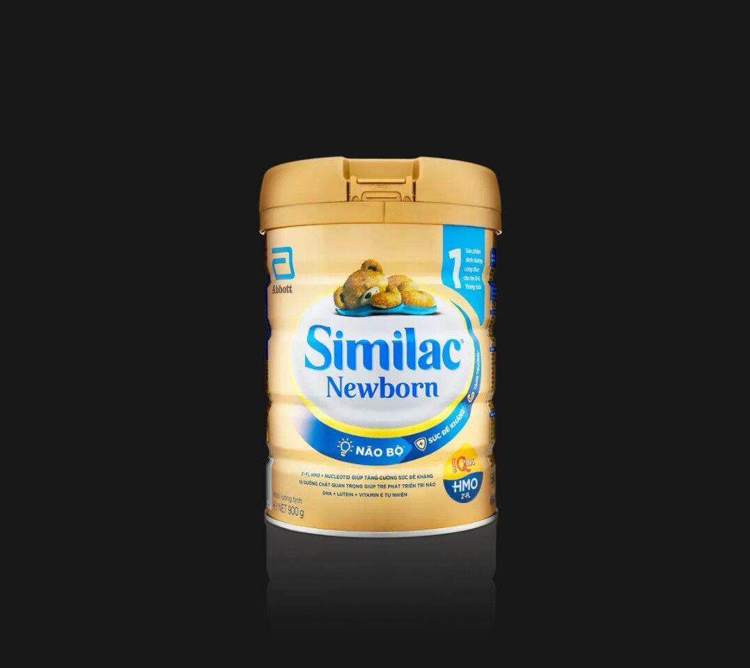 Sữa Bột Similac 1 NewBorn Eye-Q 900g (0-6 tháng), Similac1 - Chính Hãng