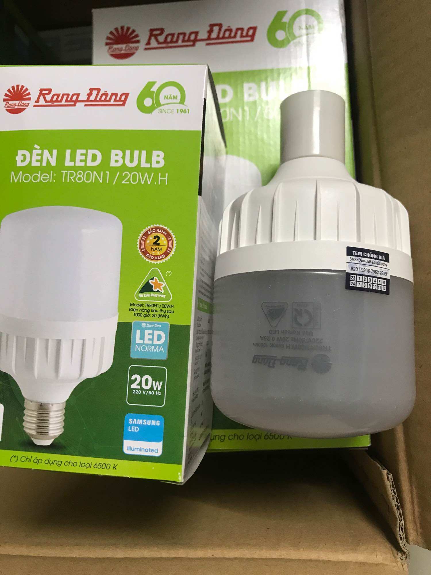 Bóng đèn 20w Rạng Đông