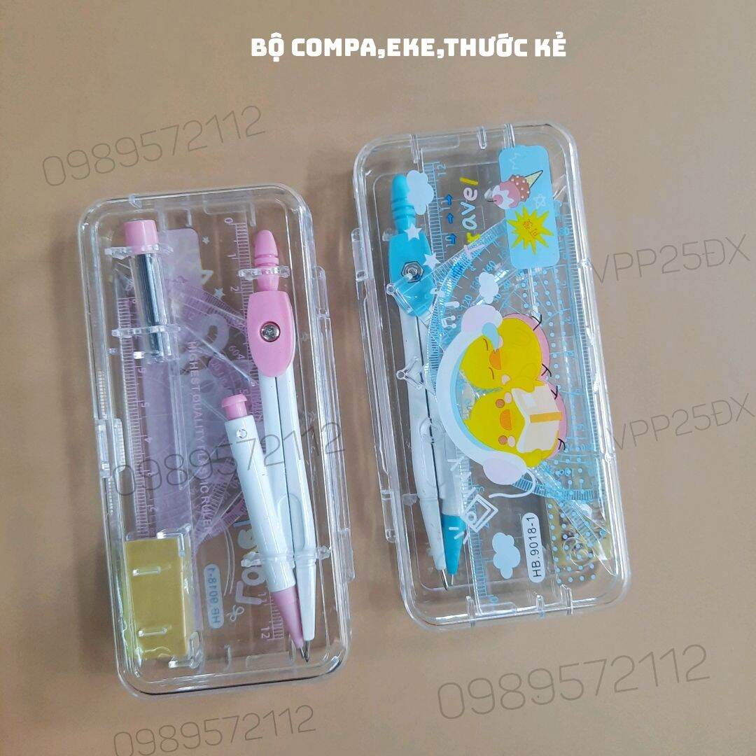 Bộ compa-eke-thước kẻ 9001/9018