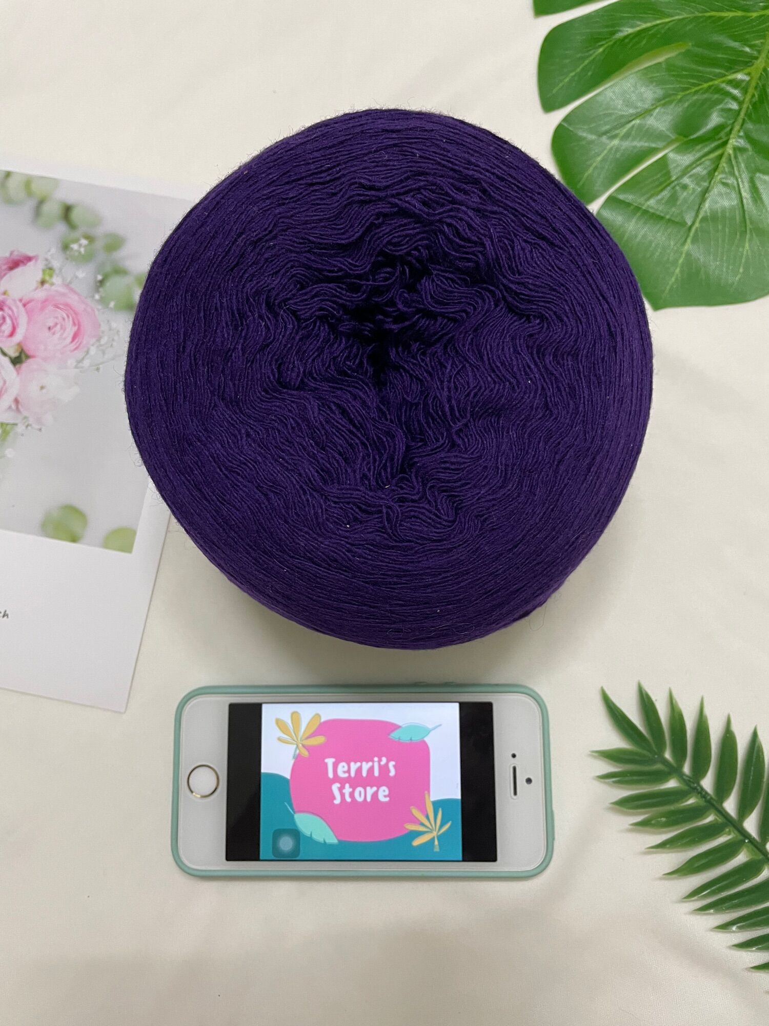 Yarn - Len Lambswool - Len Lông Cừu | Dùng cho các sản phẩm Thu Đông | Sợi đã chập - Cỡ sợi 1.0mm