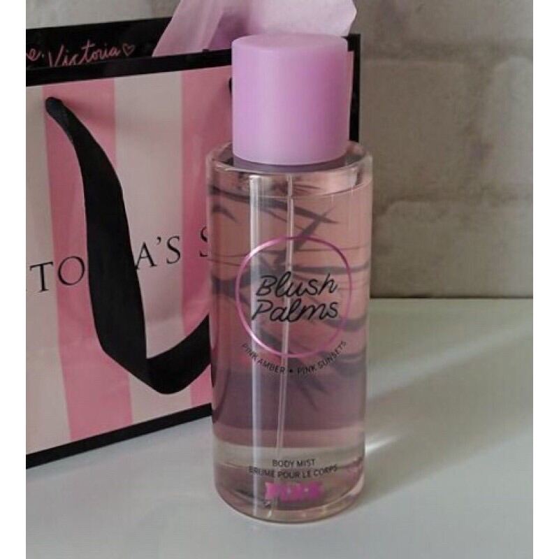 [Auth]Xịt thơm lưu hương toàn thân Victoria’s Secret Pink - Blush Palms 250ml