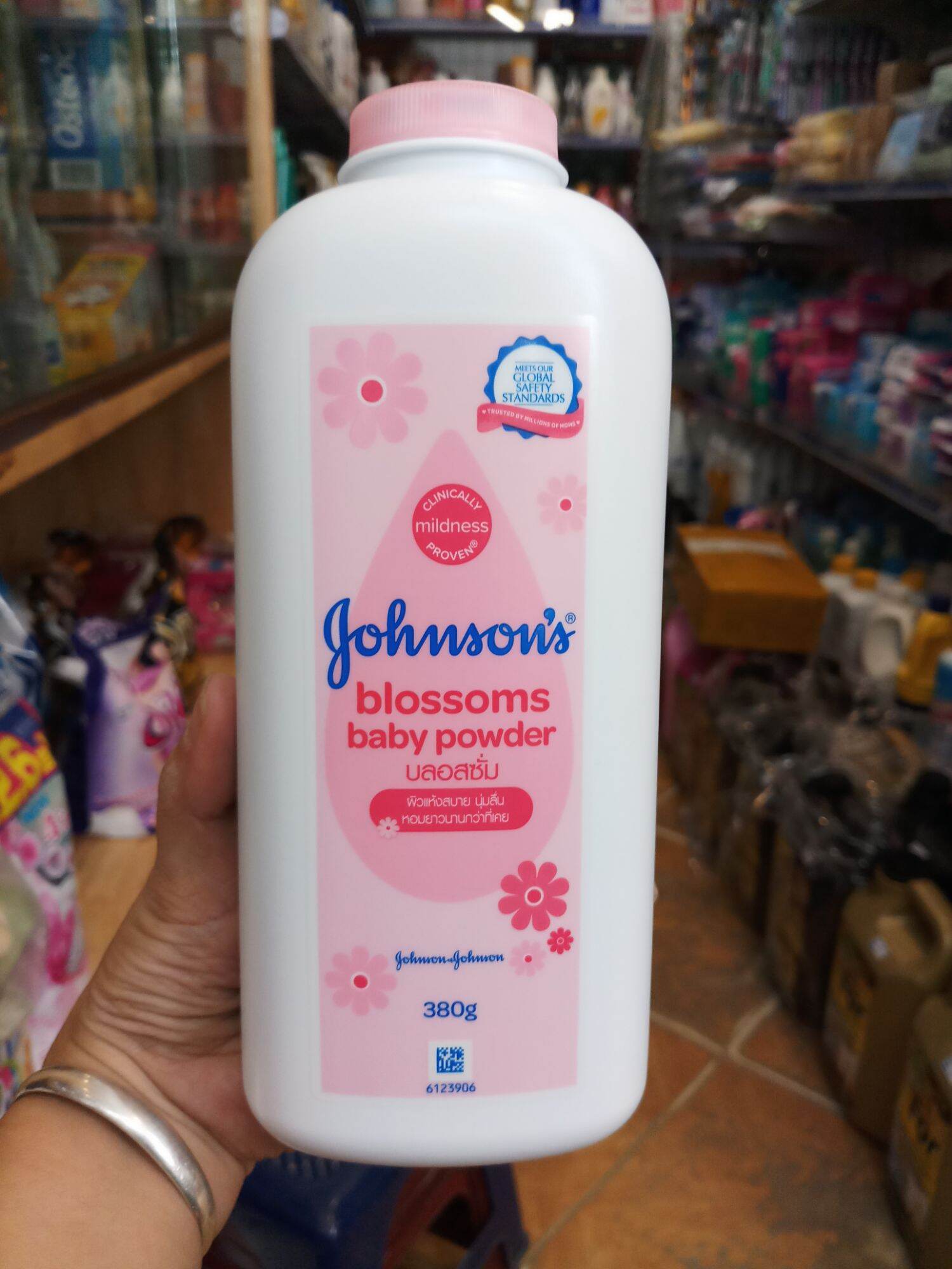 Phấn rôm Johnson baby 380gr