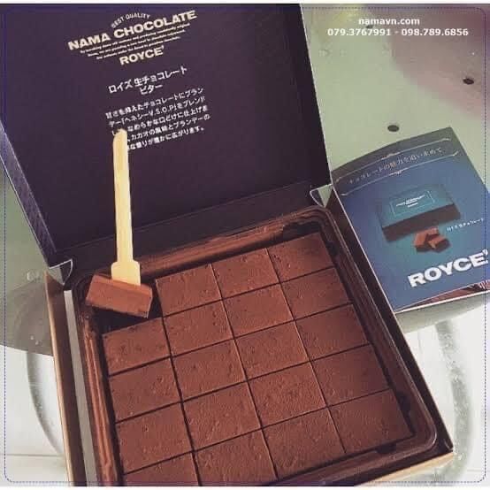 Nama Chocolate Royce Nhật Bản