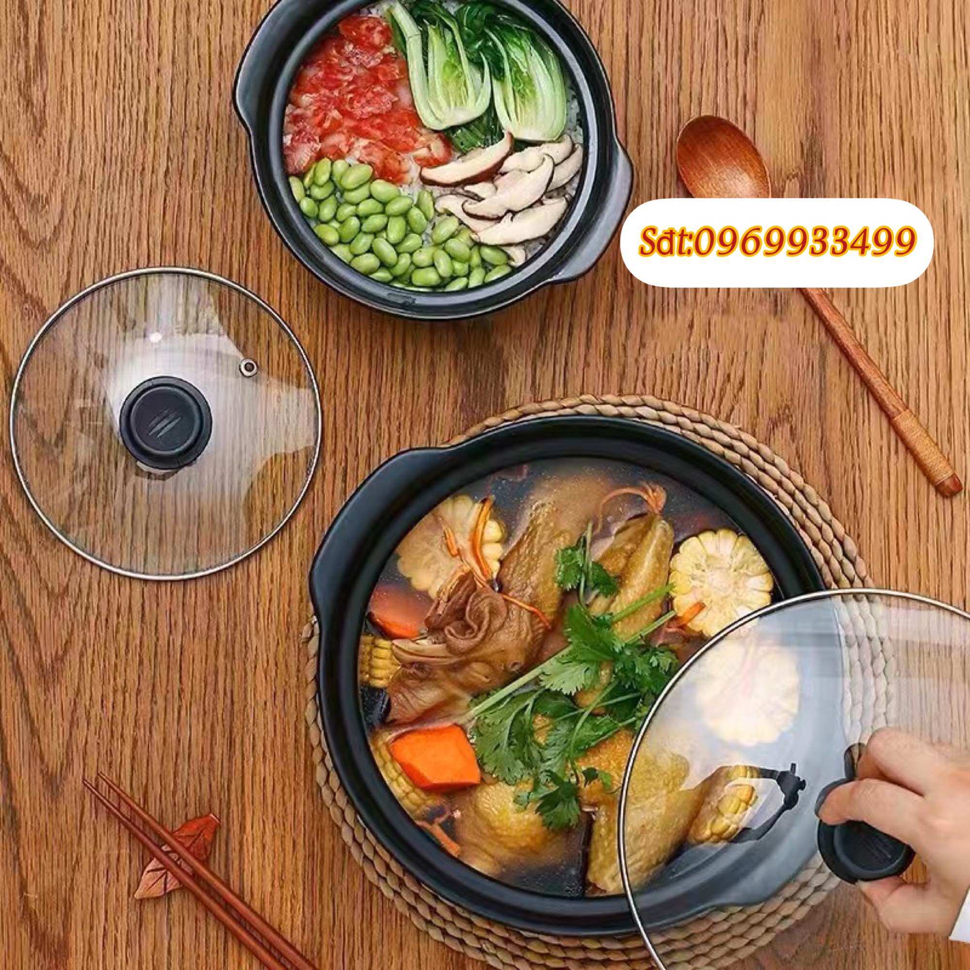 Nồi đất kho cá,kho quẹt,nấu mì cay các size