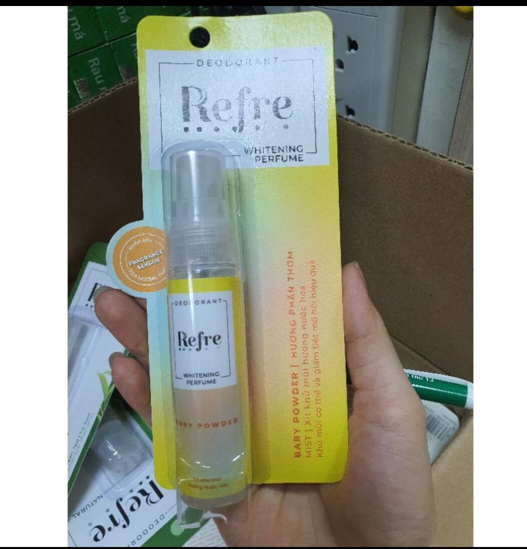Xịt khử mùi Refre 30ml đủ loại