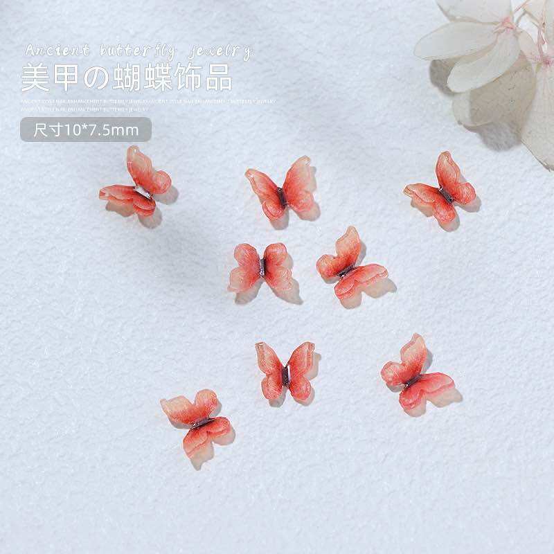 [MÃ81] 10cái charm 3d nhựa làm nail