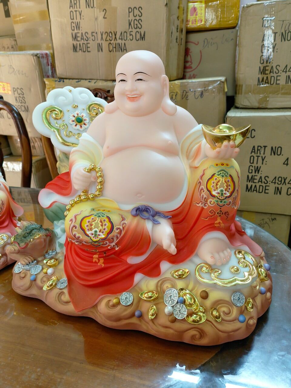 Tượng Phật Di Lặc cao 40cm,50cm