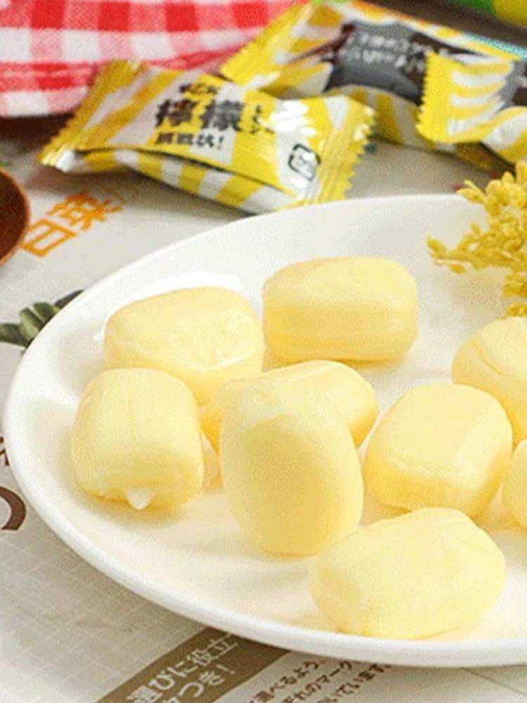 Kẹo siêu chua mềm Ribon Nhật vị chanh mơ 70g