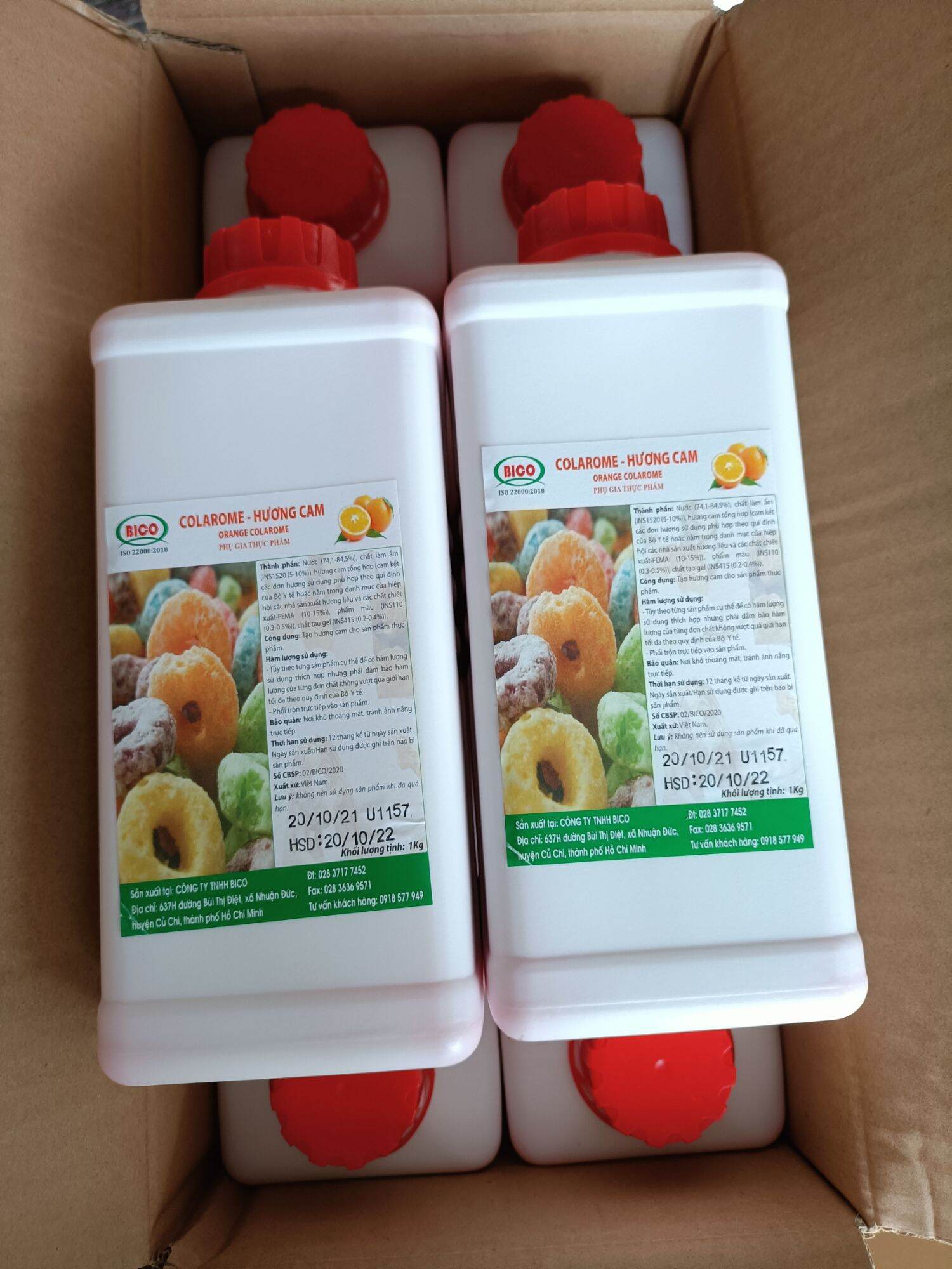 HƯƠNG KHOAI MÔN BICO (CHAI 1KG)