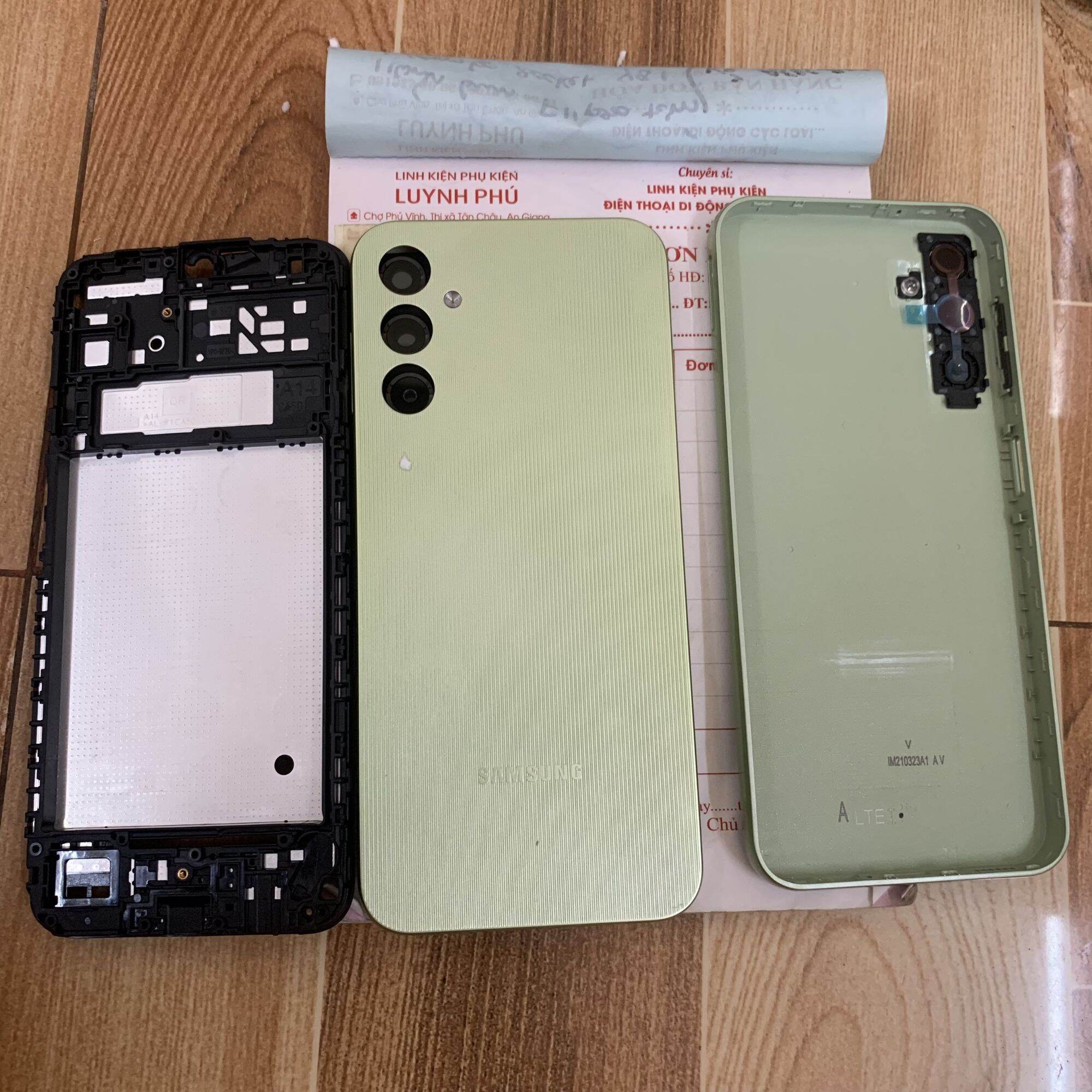 Vỏ samsung A14 4G A145F full đủ bộ