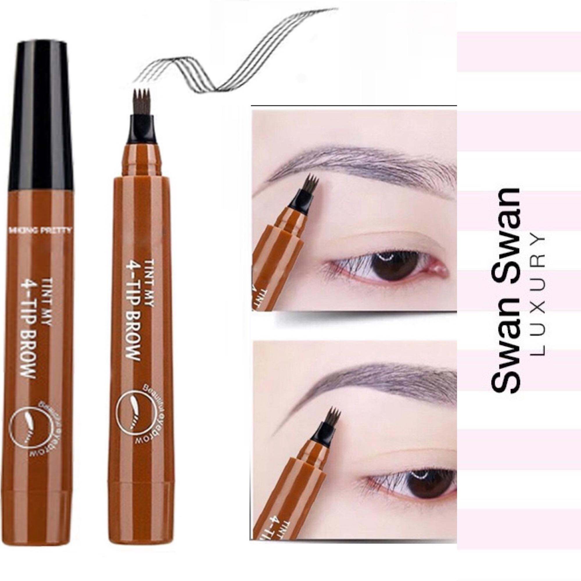 Bút Xăm Mày Tự Nhiên 4D Phẩy Sợi