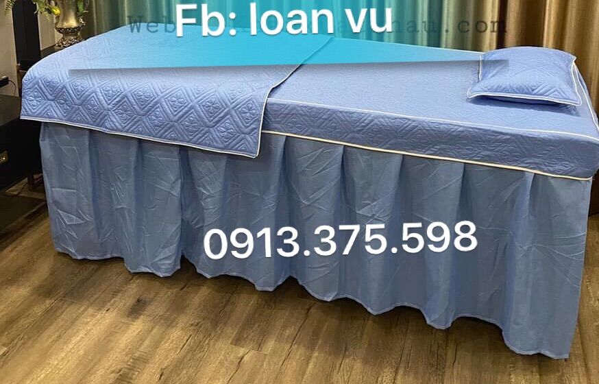 Ga trải giường spa