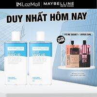 Bộ 2 Chai Nước Tẩy Trang Mắt và Môi Chuyên Dụng 2 lớp Maybelline New York Eye & Lip Makeup Remover 150ml