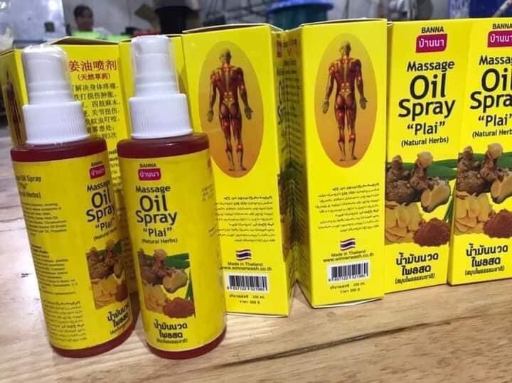 Thai Ginger Plai Massage Oil