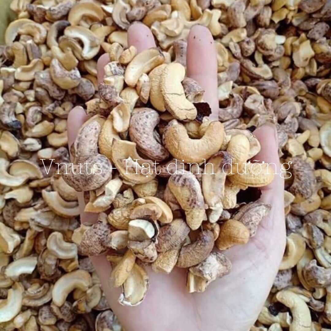 Hạt điều vỡ rang muối chuẩn ngon 500gr