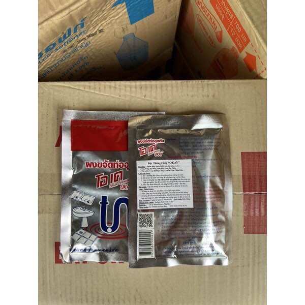 Bột thông cống Okay Thái Lan gói 100g