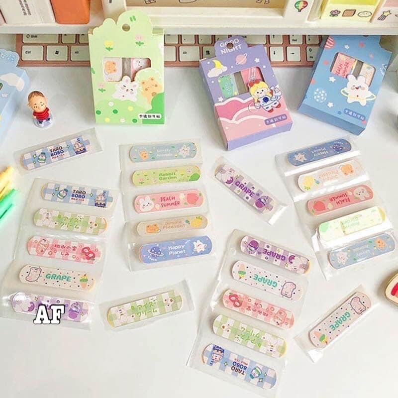 Hộp 20 băng dán cá nhân cute hoạt hình