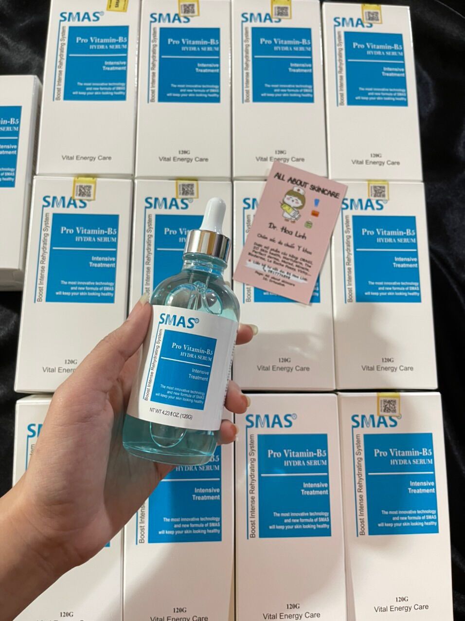 Tinh chất smas b5 , ha dưỡng ẩm, phục hồi da