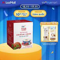 Hộp trà thảo dược TH true HERBAL Giảo cổ lam – Linh chi (20 gói)