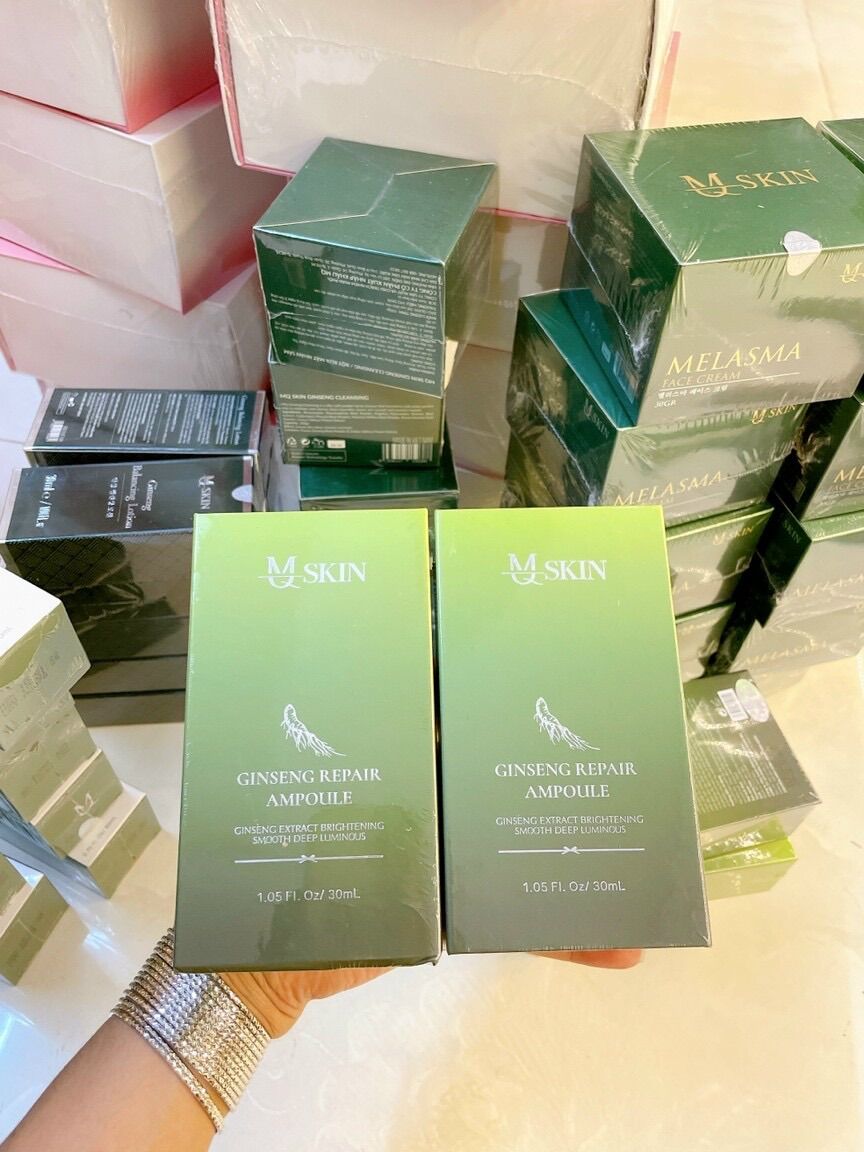 [HCM]serum căng bóng da nhân sâm mqskin
