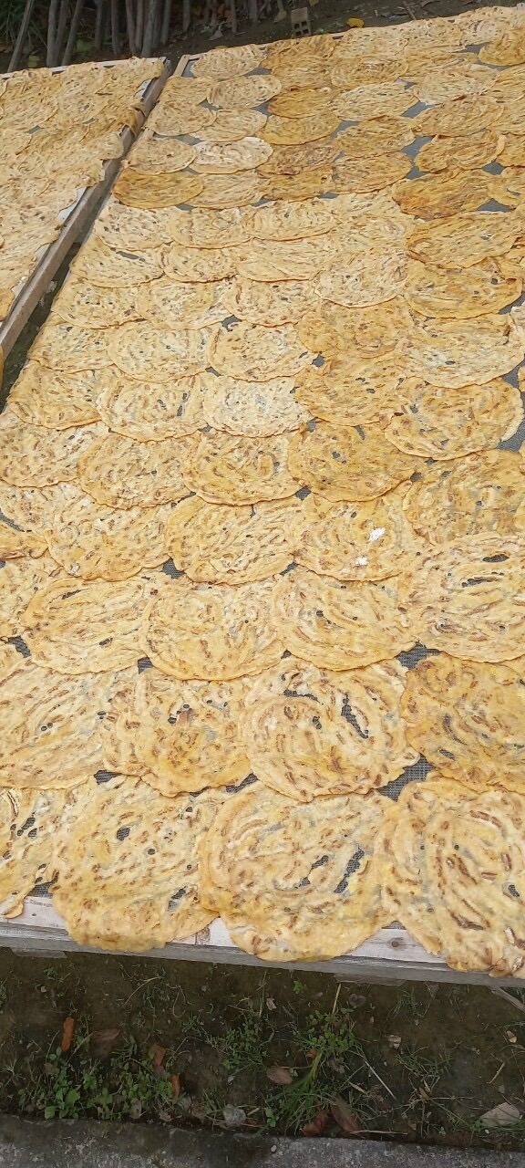 Chuối ép phơi khô túi 500gr