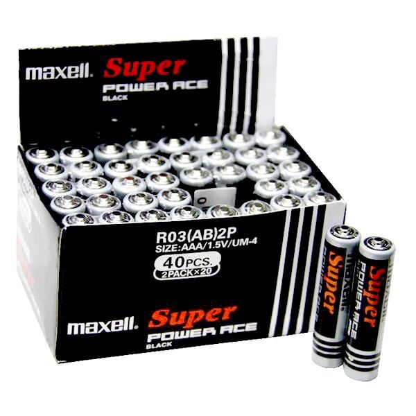 Pin tiểu maxell super power ace size aaa