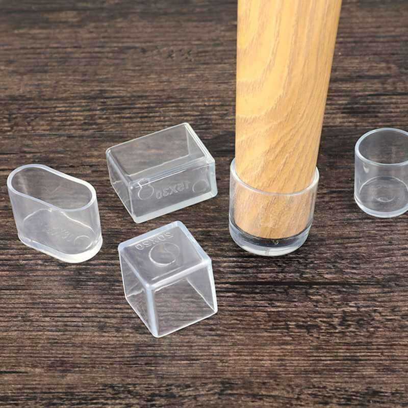 Hình Tròn Chân Ghế Nút Bịt Tai Bảo Vệ Đồ Nội Thất Lót Chân Chống Trượt Chống Mài Mòn Vỏ Silicon Bàn Ghế Ủng Chân Bàn Ghế Lót Chân Bọc Chân Bàn Ghế