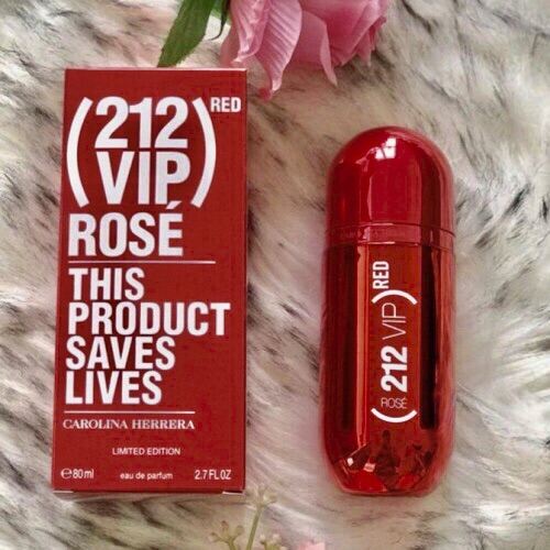 ♥️🌹Nước Hoa Carolina Herrera 212 VIP Rose Red Eau De Parfum Limited Edition 80ml EDP - Nồng nàn, quyến rũ, ngọt ngào, sang trong. 🌺♥️