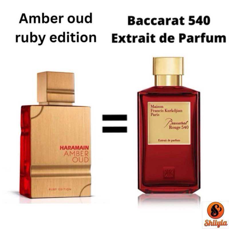 Amber Oud Ruby Edition ( Clone MFK Baccarat 540 Extrait ) - Nước Hoa Unisex chiết 10ml Chính Hãng