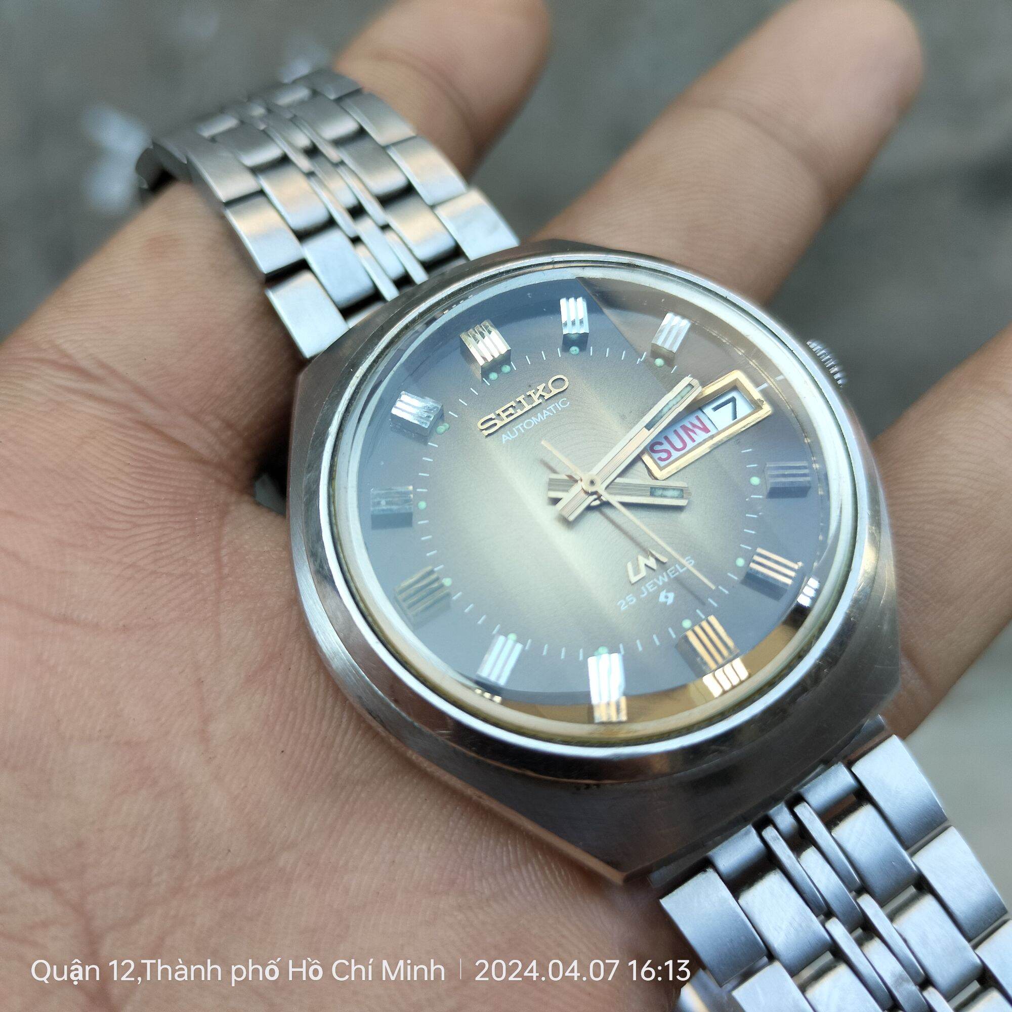Vintage Seiko LM Automatic 5606-7300 25jewels
