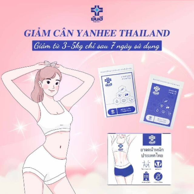 Giảm cân yanhee cấp tốc Vip 14 PP thái lan giảm mạnh mỡ thừa