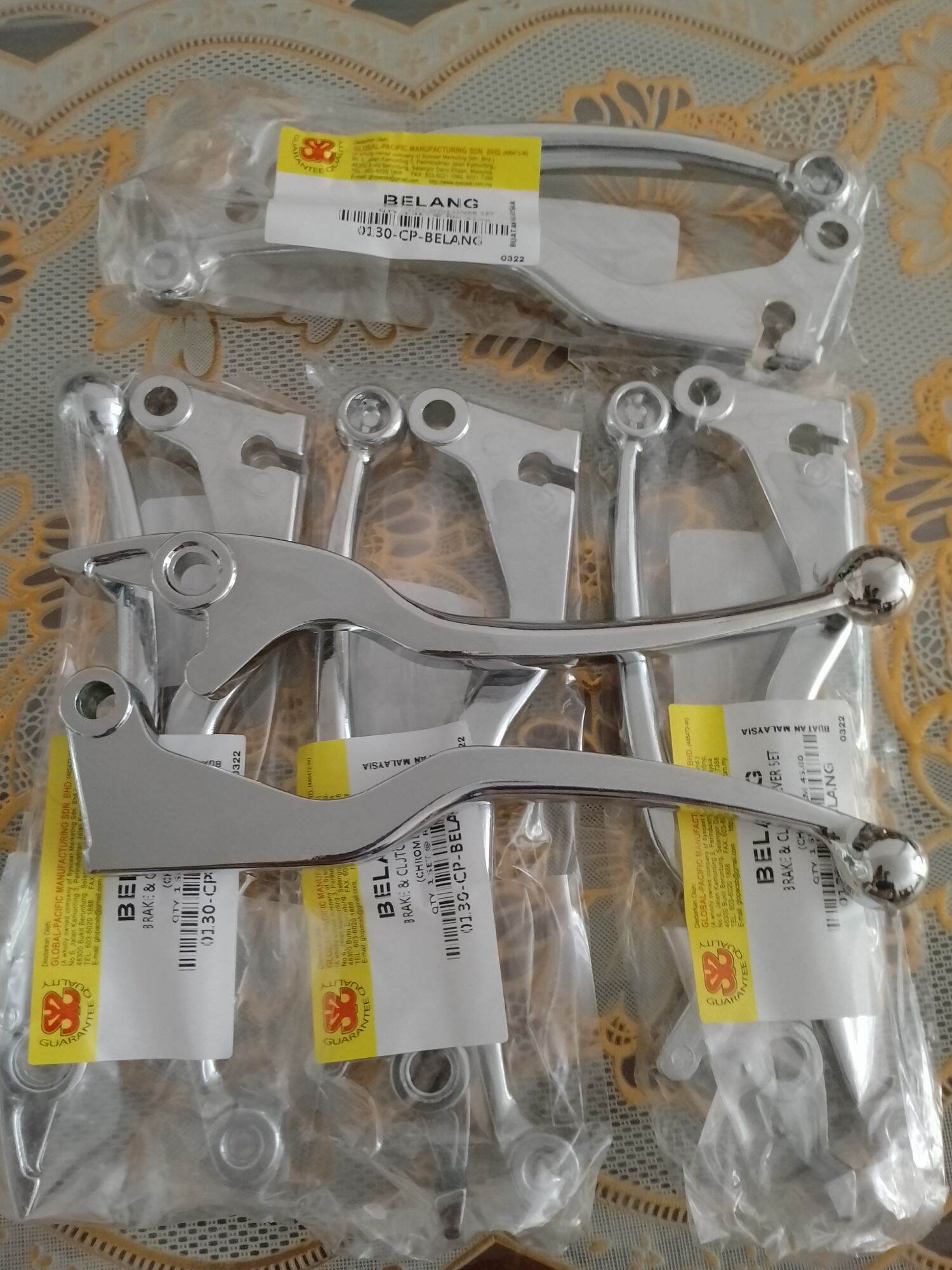 tay thắng tay côn raider xăng cơ mạ chrôm Malaysia giá 1 cặp