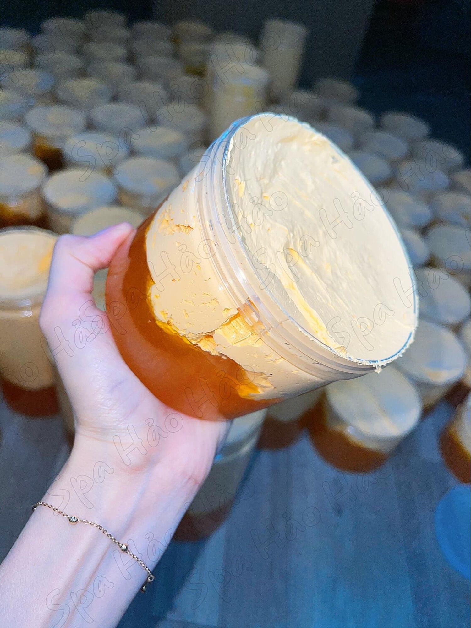 Kem body cốt thái mix collagen dưỡng trắng da mịn da siêu thấm hủ 500g