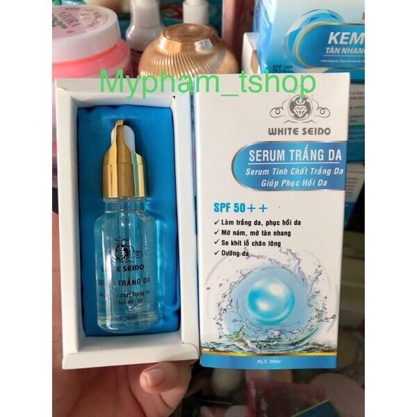 Serum White Seido Dưỡng Trắng Da,Phục Hồi Da ,30ml