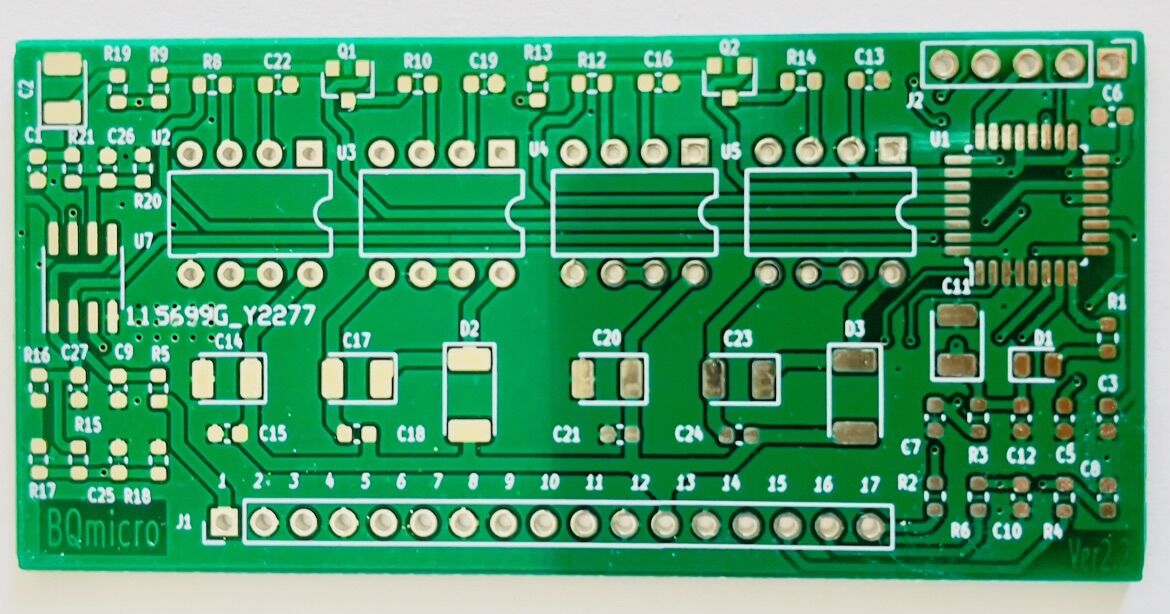 Pcb egs002 chân cắm tlp250 mạch trắng