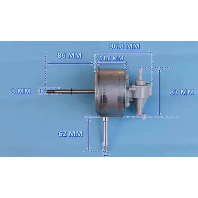 Động cơ quạt brushless không chổi than 12v bldc 20w