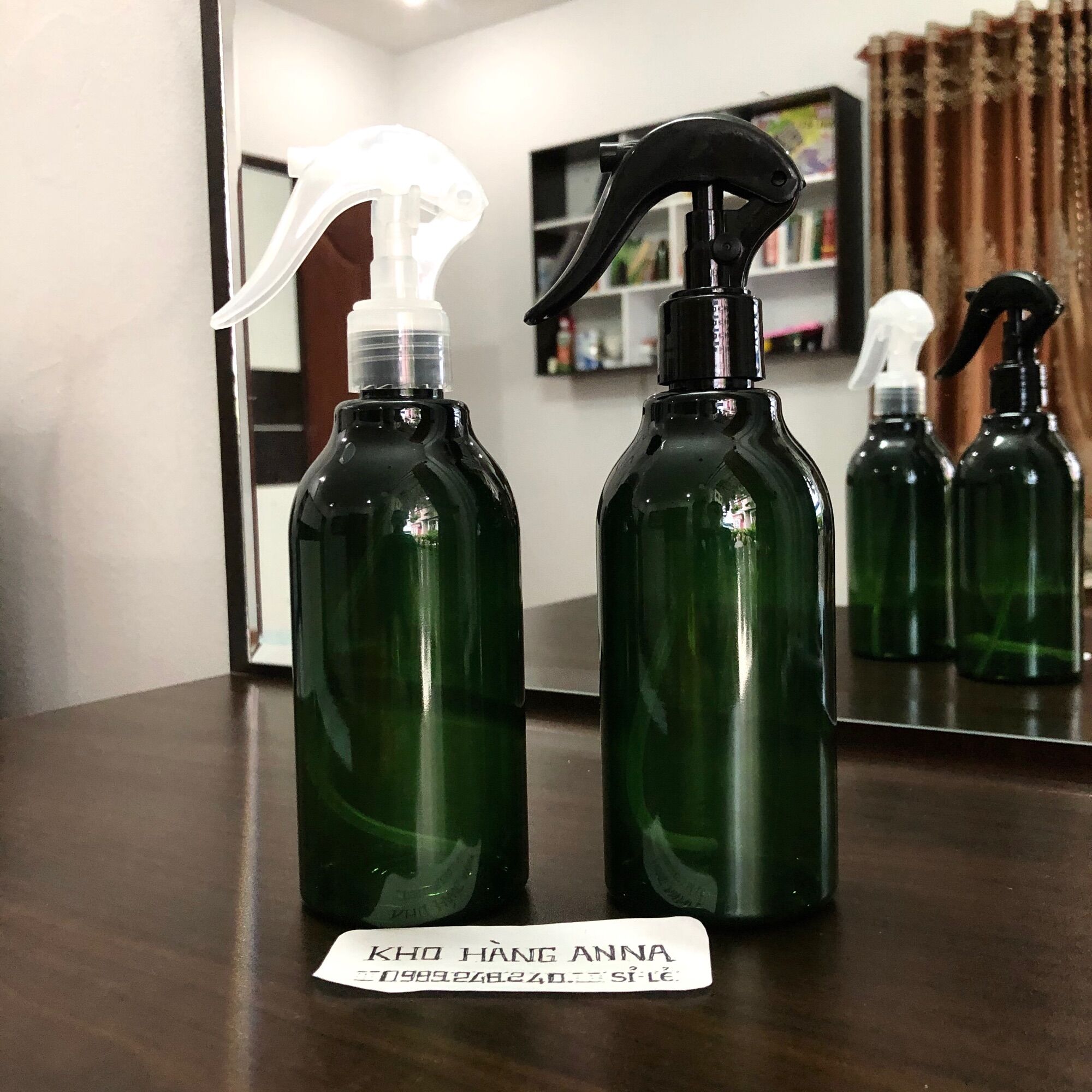 Bình nhựa đựng Cồn xịt khuẩn/ xịt tưới cây - Chai nhựa 300ml đựng nước rửa tay , xà bông , xịt nước kháng khuẩn , Xịt cồn - Chai vòi nhấn/ bóp xịt sương  đựng nước rửa tay dùng gia đình, công ty , xịt khuẩn trường học