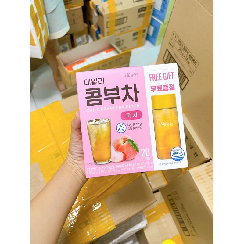 [ Nhập Khẩu- Tặng Bình] Trà Kombucha Danongwon nhập khẩu Hàn Quốc