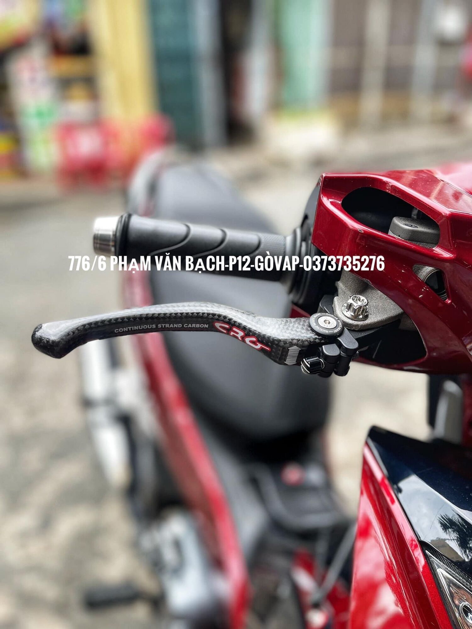 Tay thắng CRG Carbon Fiber cho Future / Wave