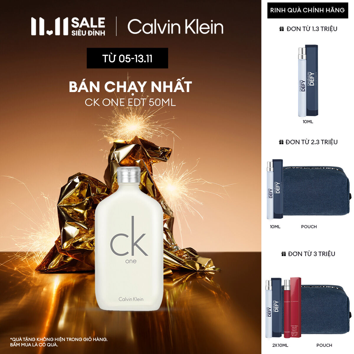 Nước Hoa Nam Nữ Calvin Klein CK One EDT 50ml