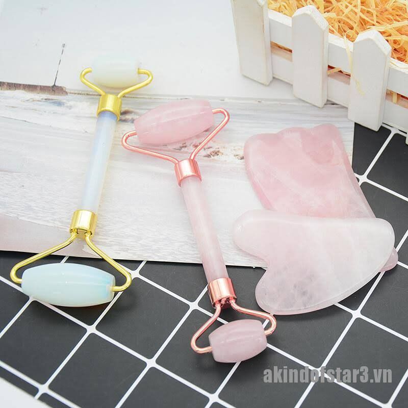 Set thanh lăn đá cẩm thạch massa nâng cơ mặt