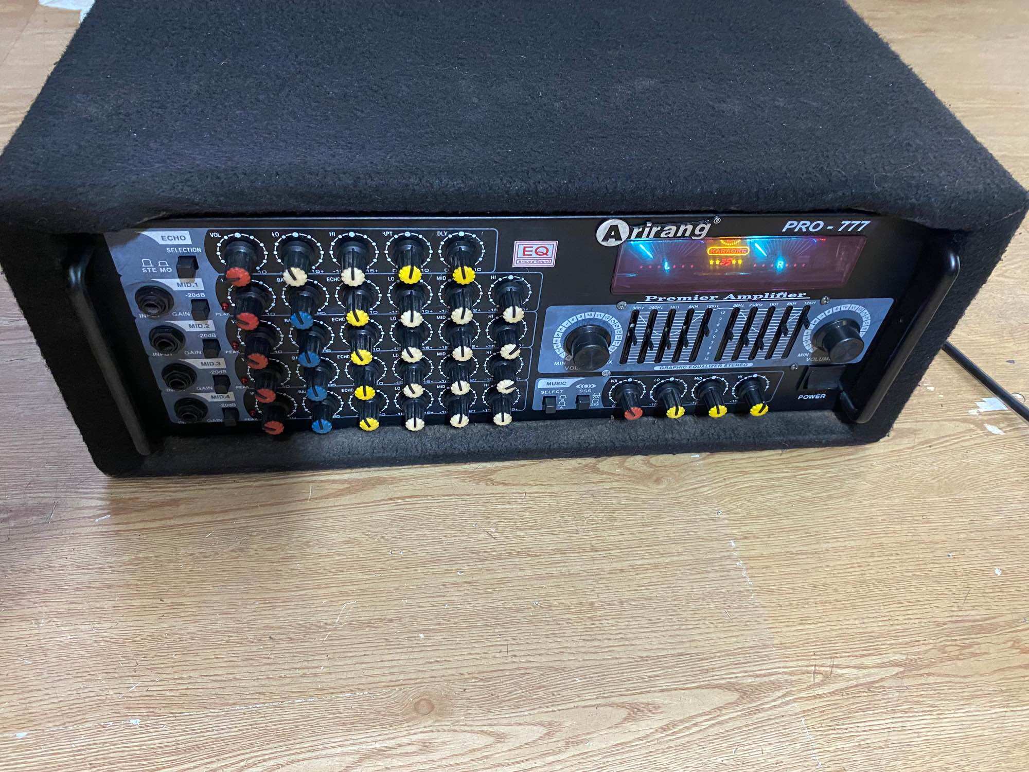 Amply karaoke, amply nghe nhạc, amply 12 sò bọc nỉ