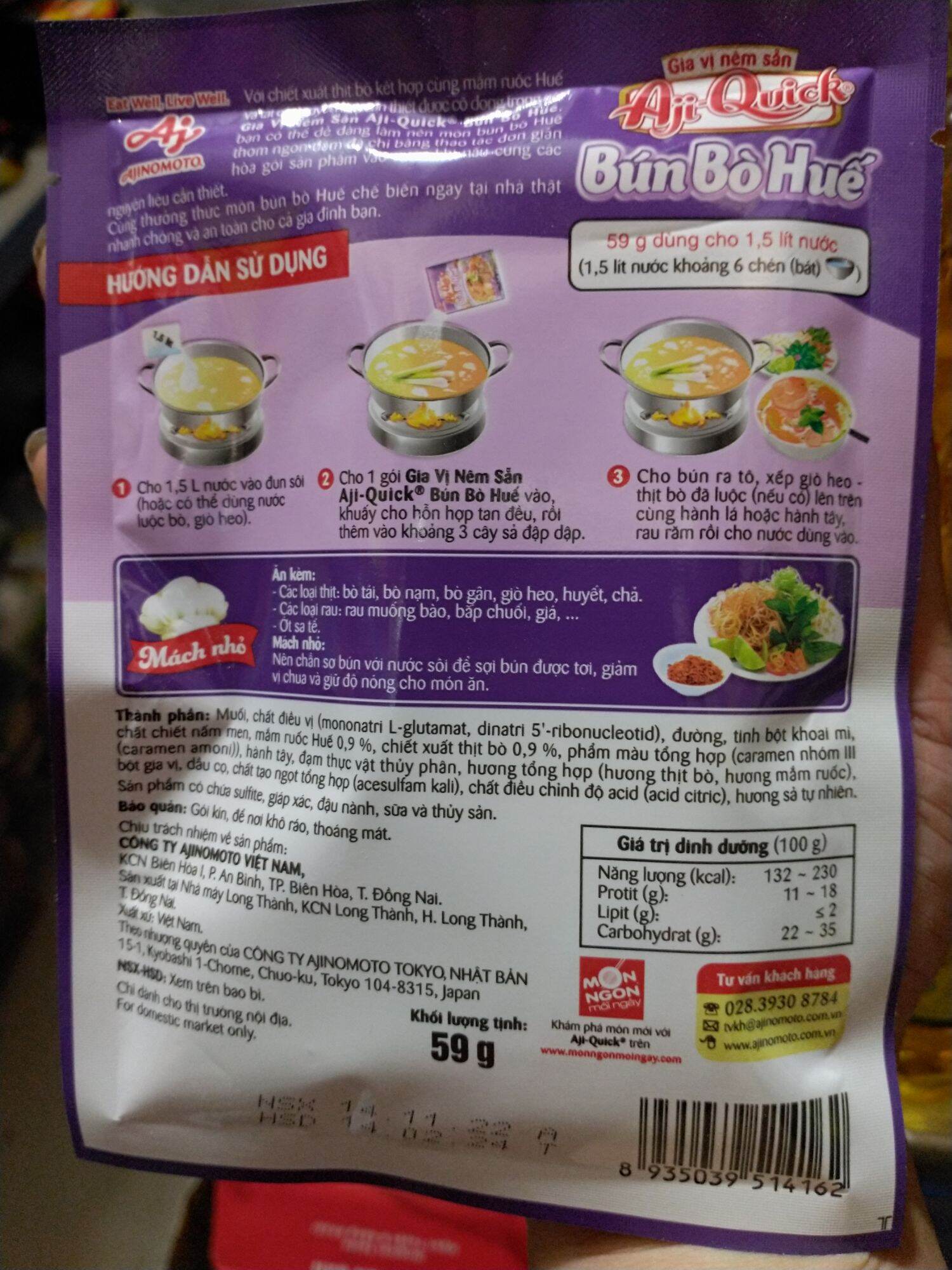 Bún bò huế Aji-quick