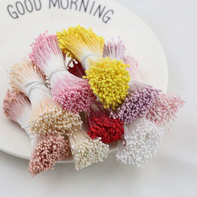 Nhuỵ làm hoa handmade 1mm x 380c, làm hoa phụ kiện.