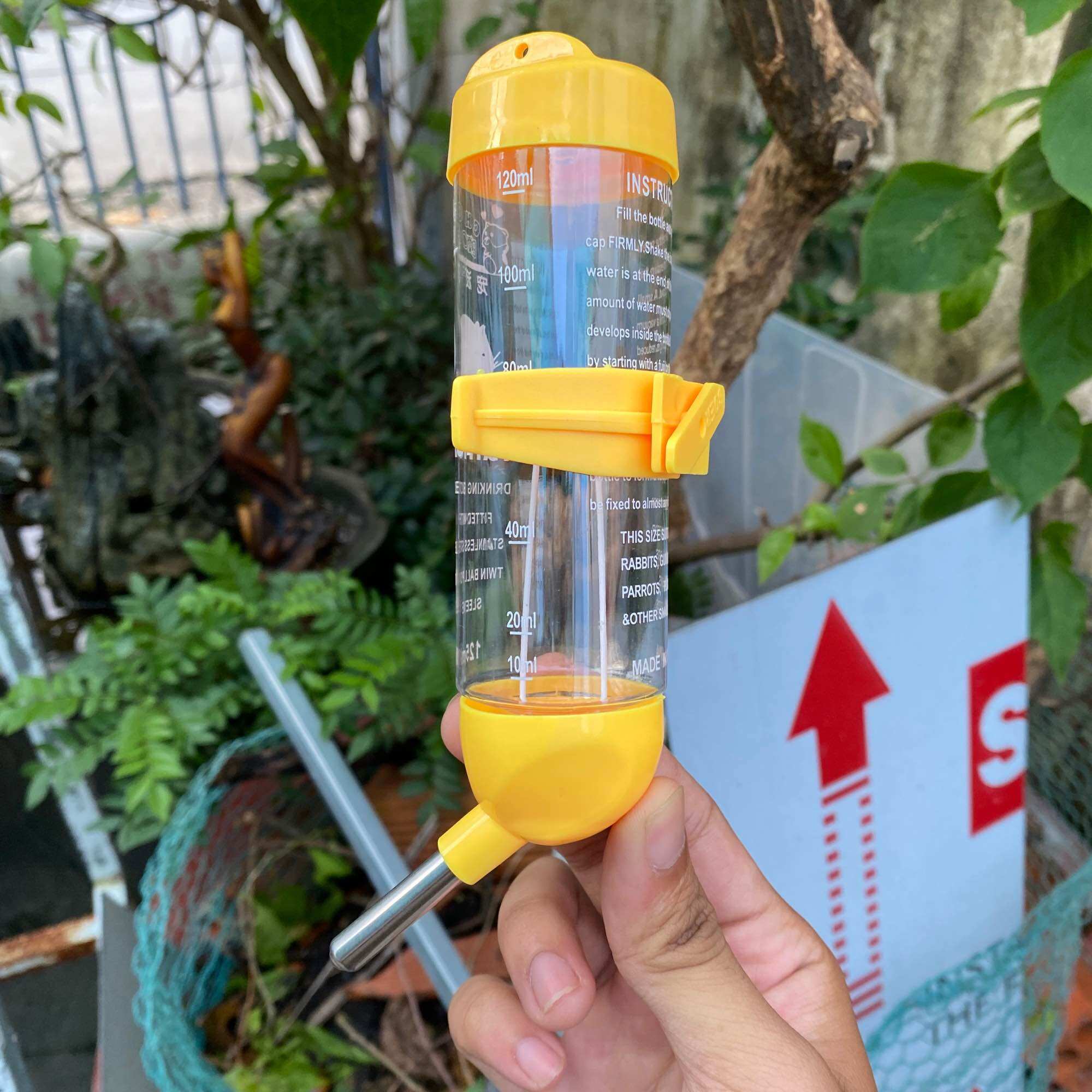 Bình nước bi 125ml Loại Tốt cho hamster