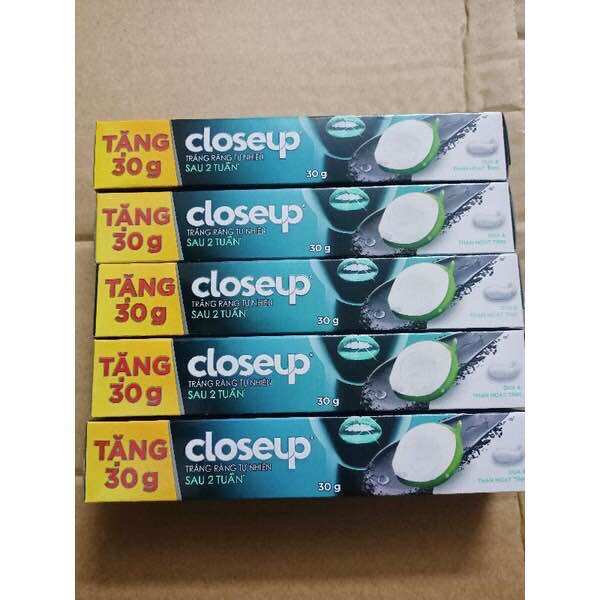 [Hàng khuyến mãi] combo 3 tuýt Kem đánh răng Closeup bạc hà 30g