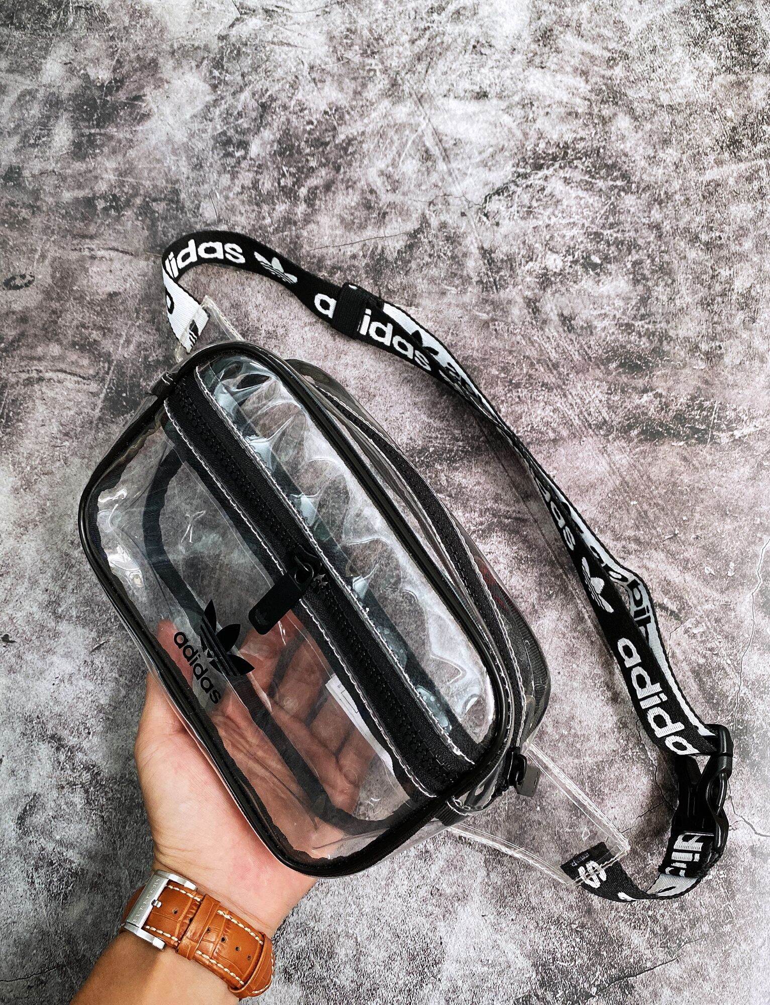 [HCM]Túi chéo bao tử ADD trong suốt ( mẫu unisex)