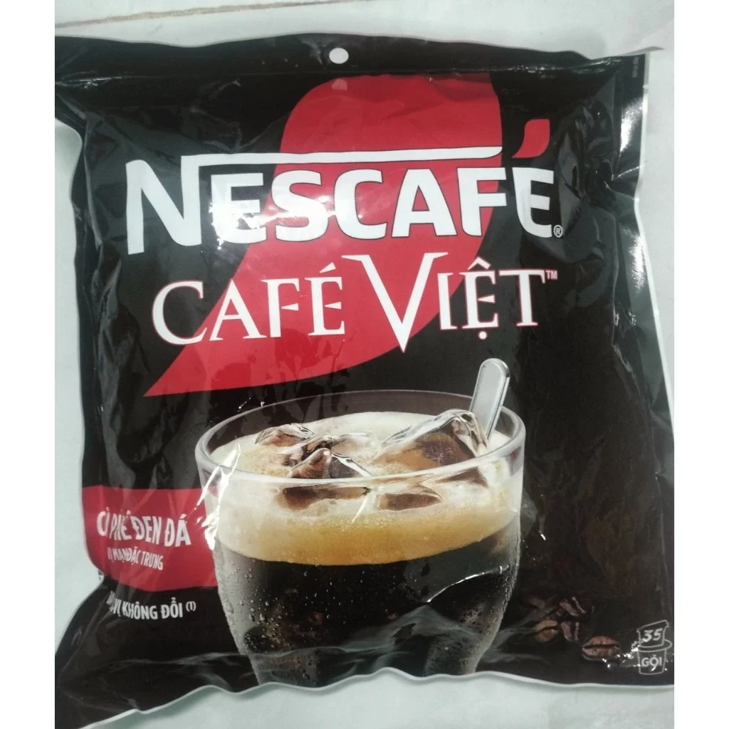 Cà phê đen đá Nescafé Café Việt 560g (35gói x16g)