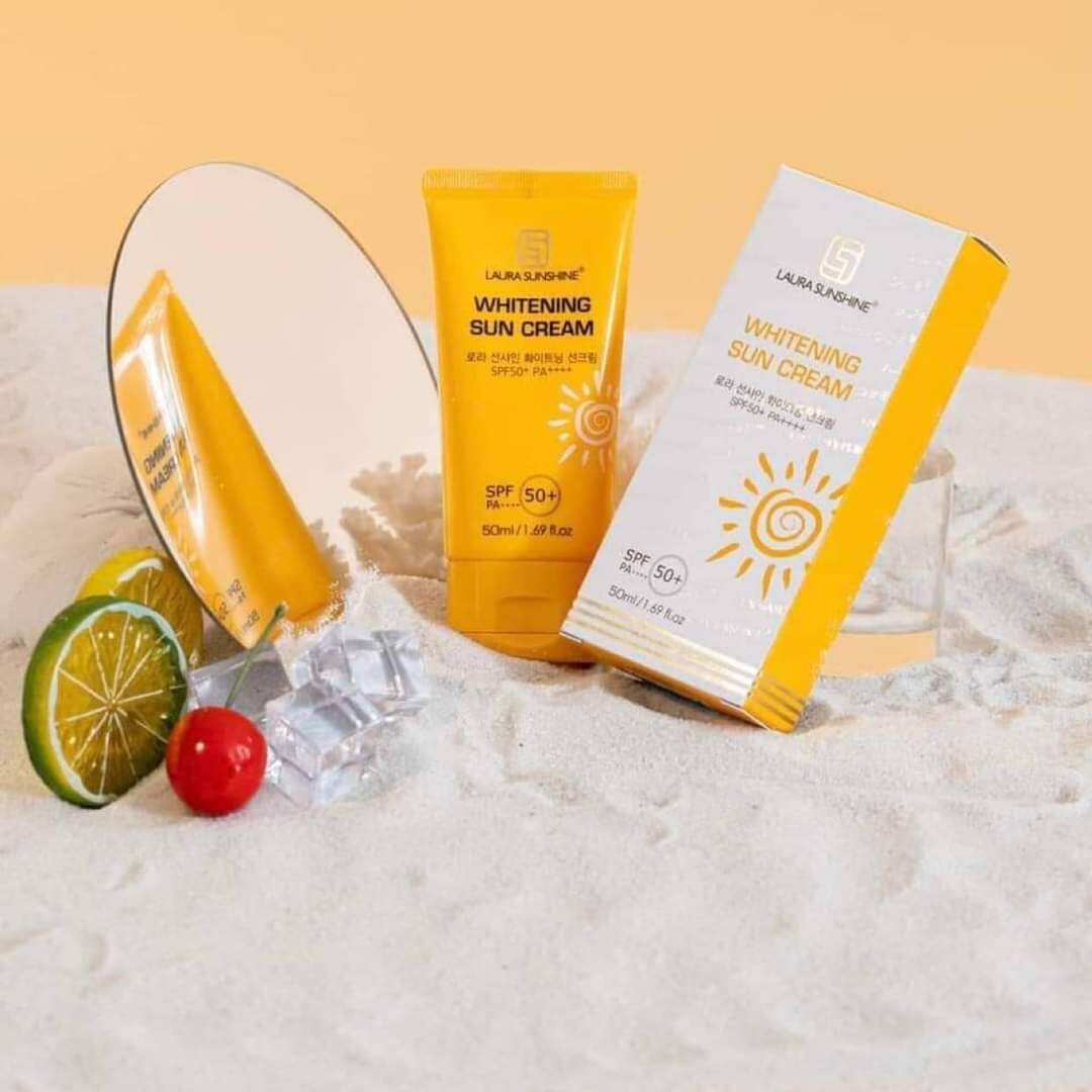 Kem chống nắng chuyên dụng pink sun base laura sunshine 50ml